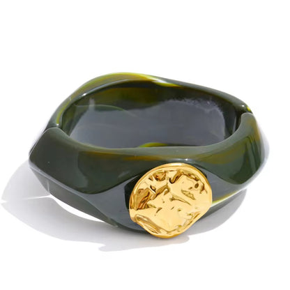 Amber Luxe Resin Bracelet