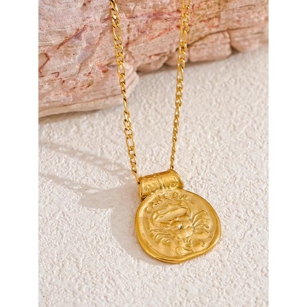 Cancer Zodiac Necklace