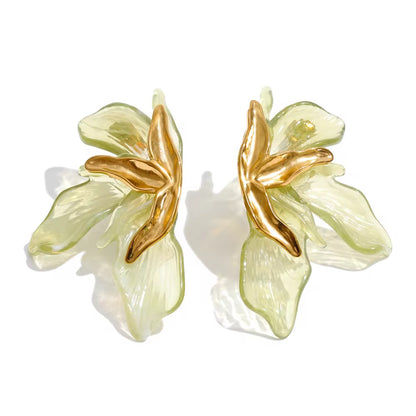 Petal Grace Statement Earrings