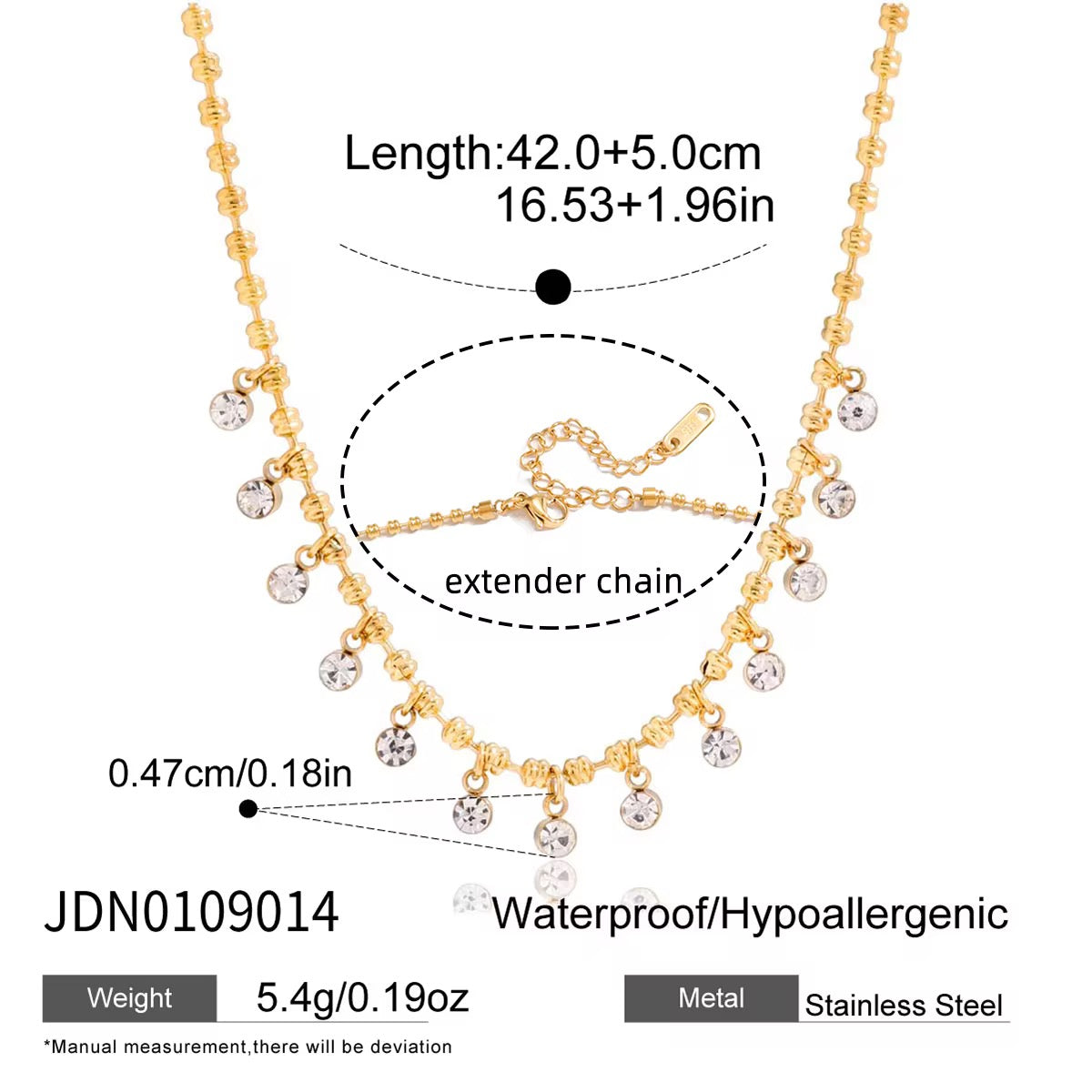 Celestia Drape Necklace