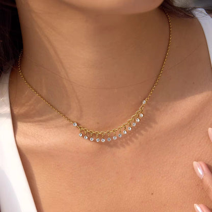 Celestia Drape Necklace