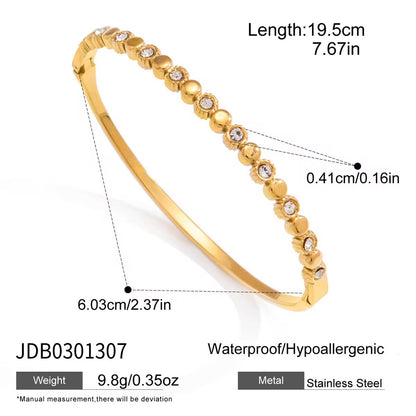 Celestia Crystal Bangle
