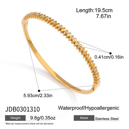 Celestia Crystal Bangle