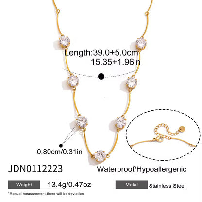 Solstice Tennis Necklace