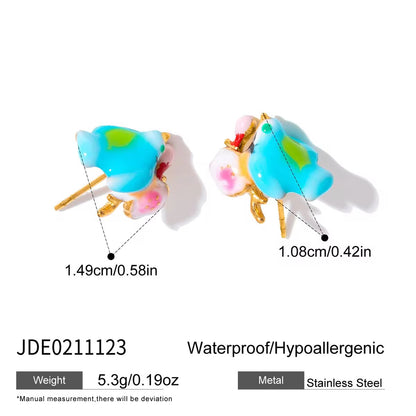 Bunny Bloom Studs