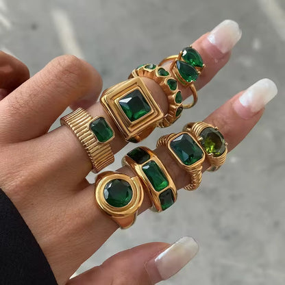 Verdelle Oval Ring