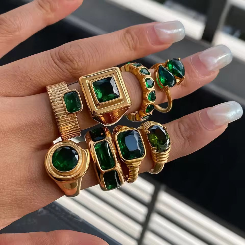 Verdelle Oval Ring
