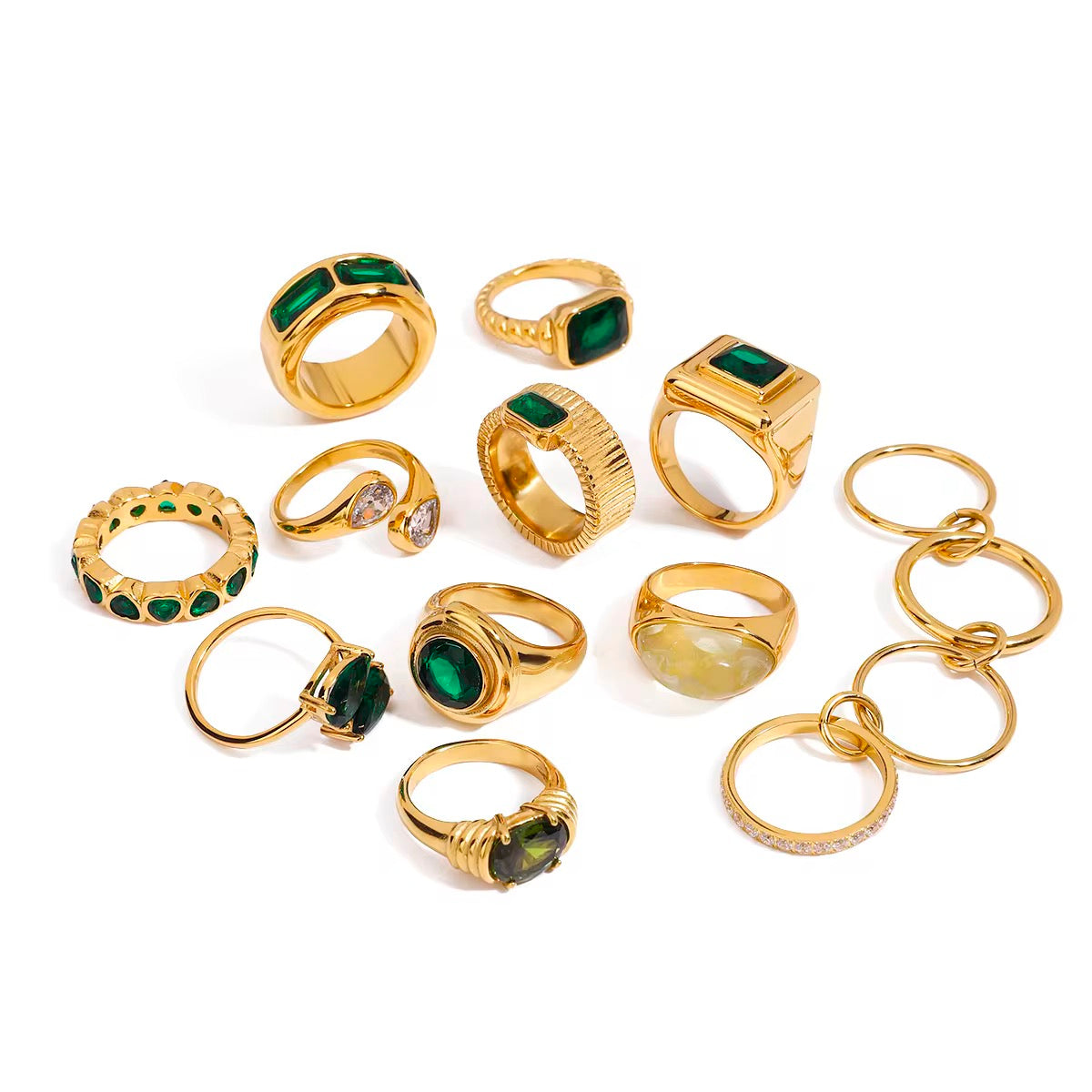 Verdelle Oval Ring