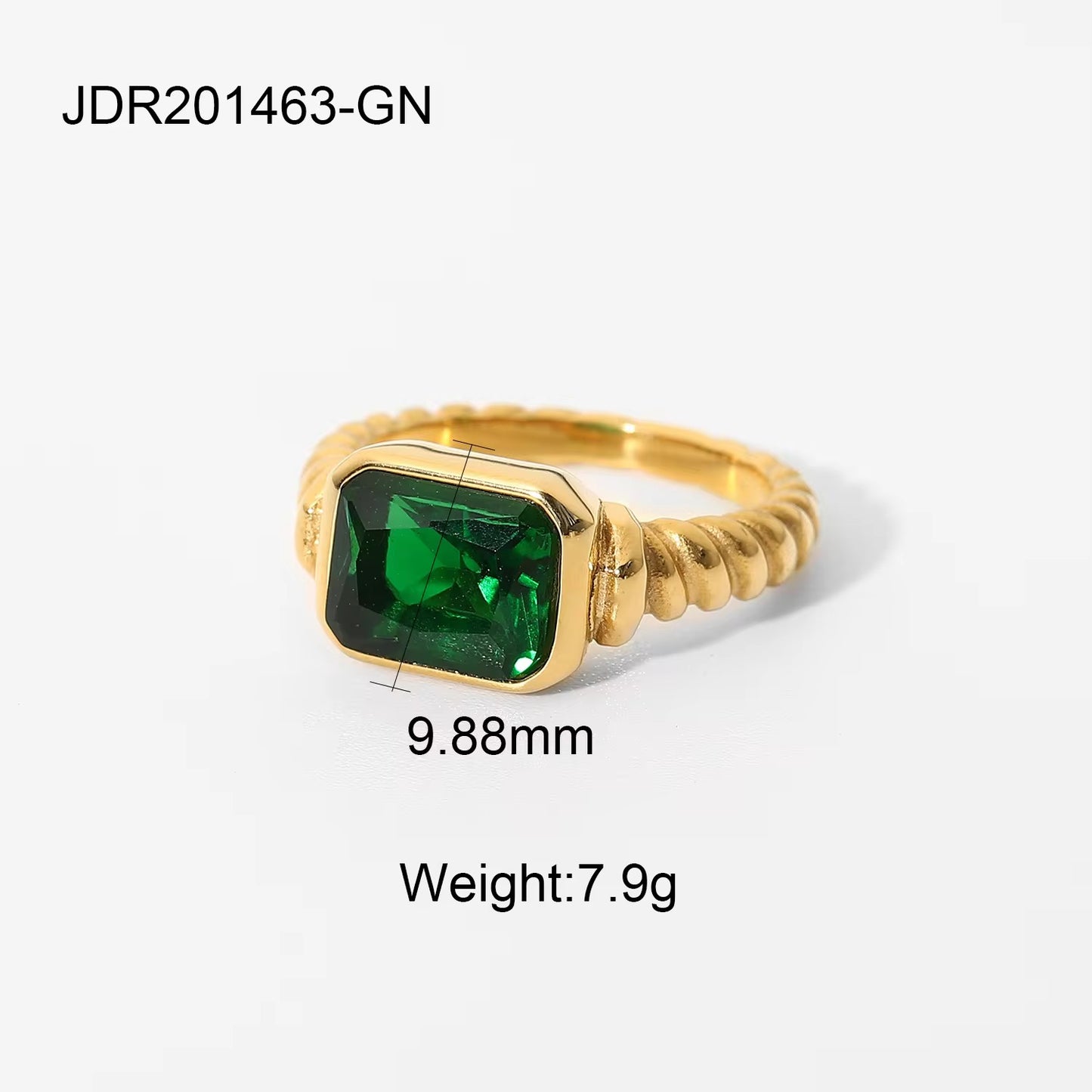 Verdelle Oval Ring