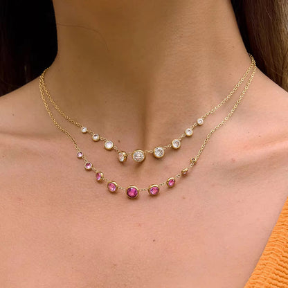 Rose Cascade Necklace