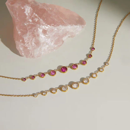 Rose Cascade Necklace