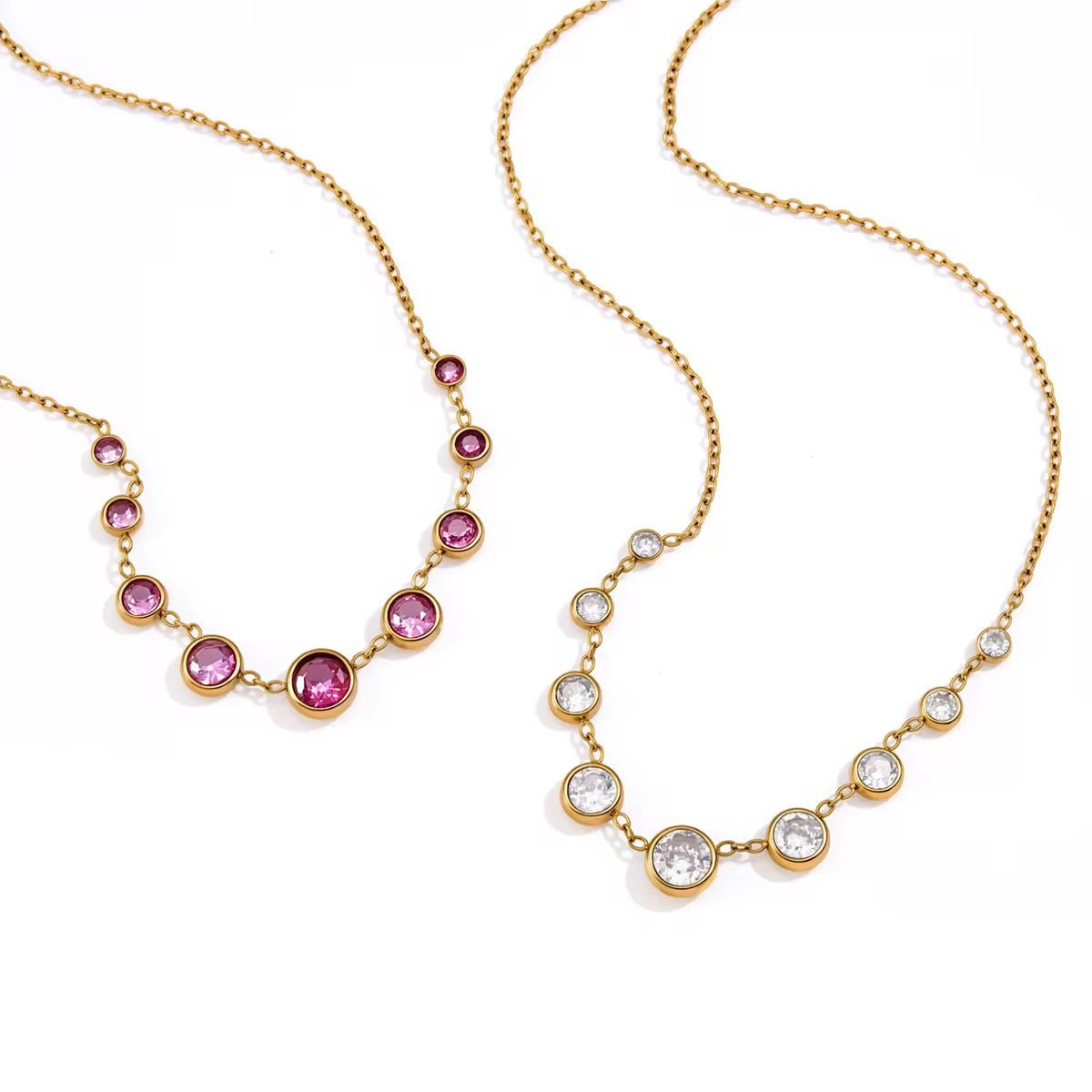 Rose Cascade Necklace
