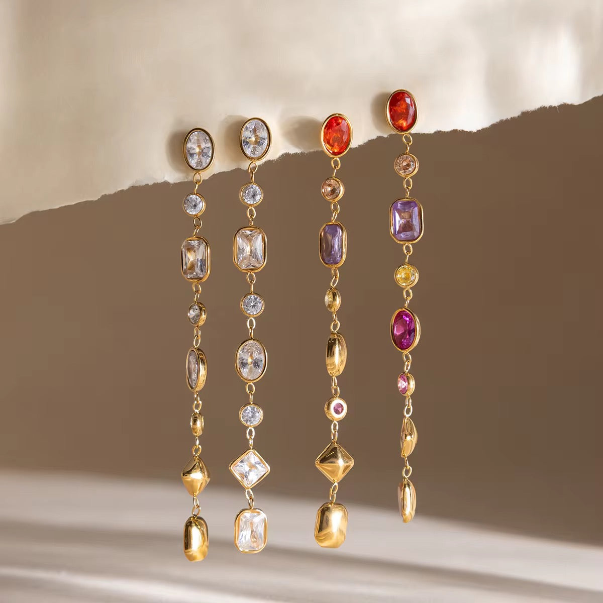 Aurora Prism Drop Earrings