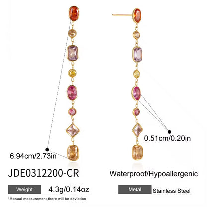 Aurora Prism Drop Earrings