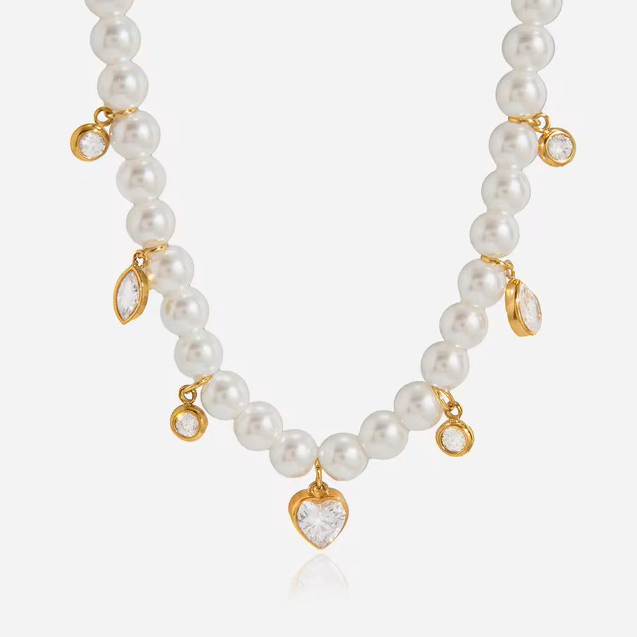 Cherie Pearl Necklace