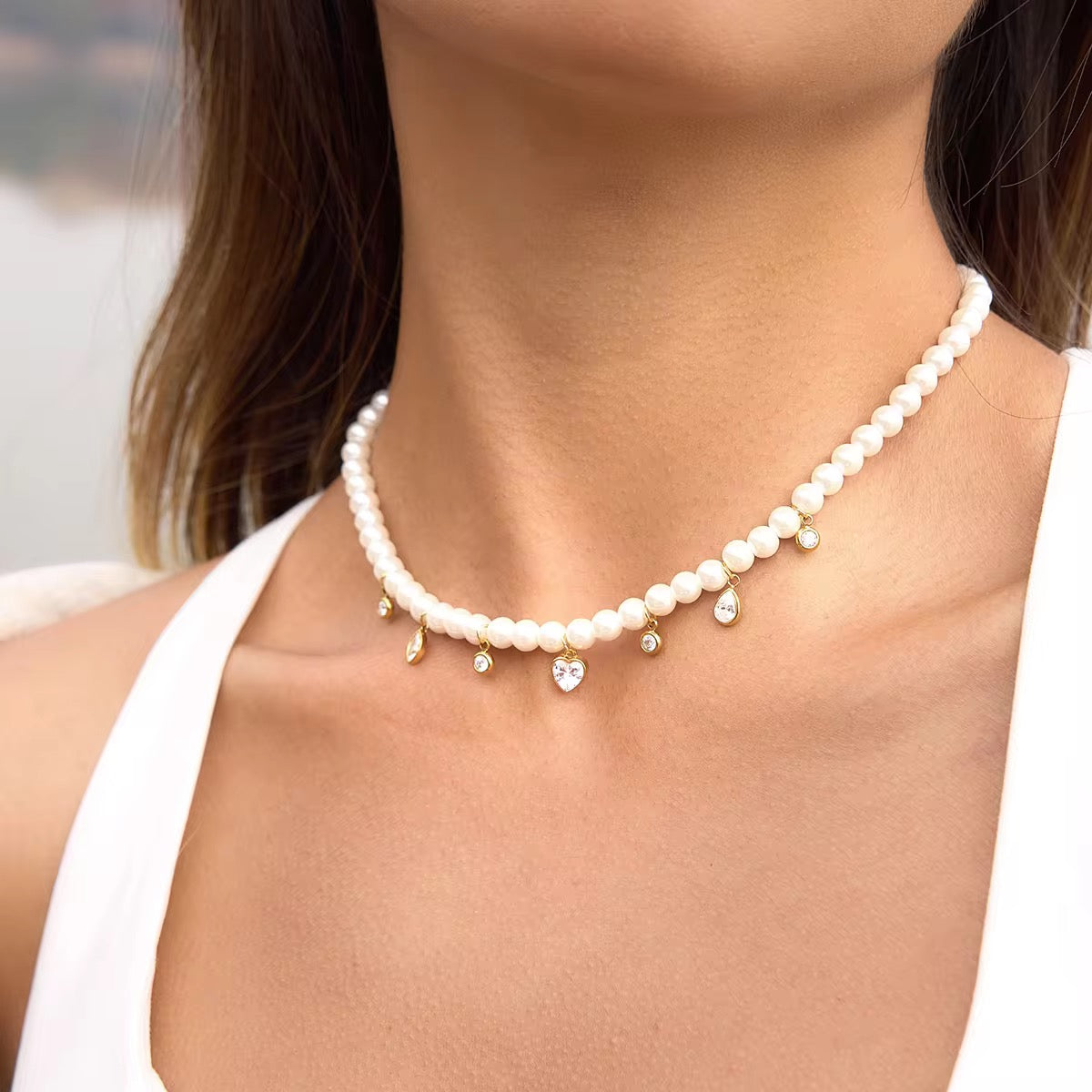 Cherie Pearl Necklace