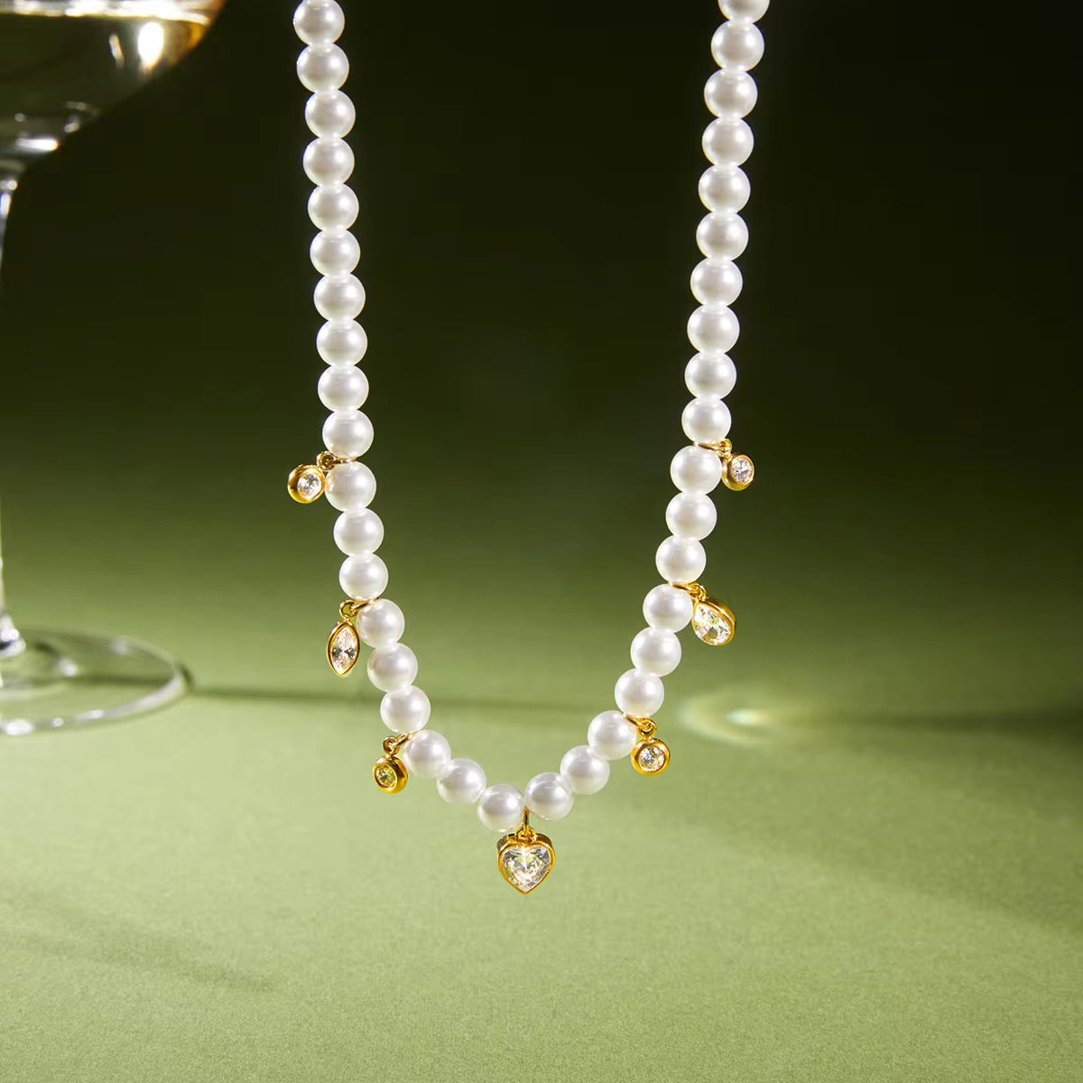 Cherie Pearl Necklace