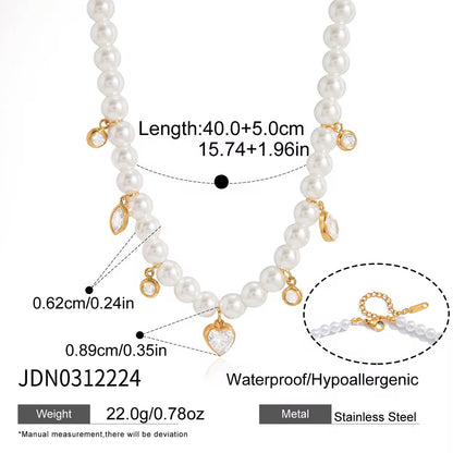 Cherie Pearl Necklace