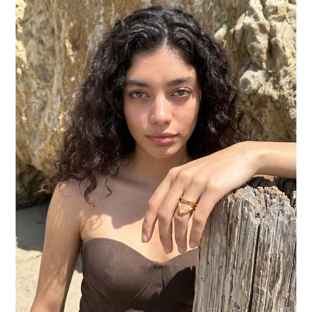 Solstice Wave Ring