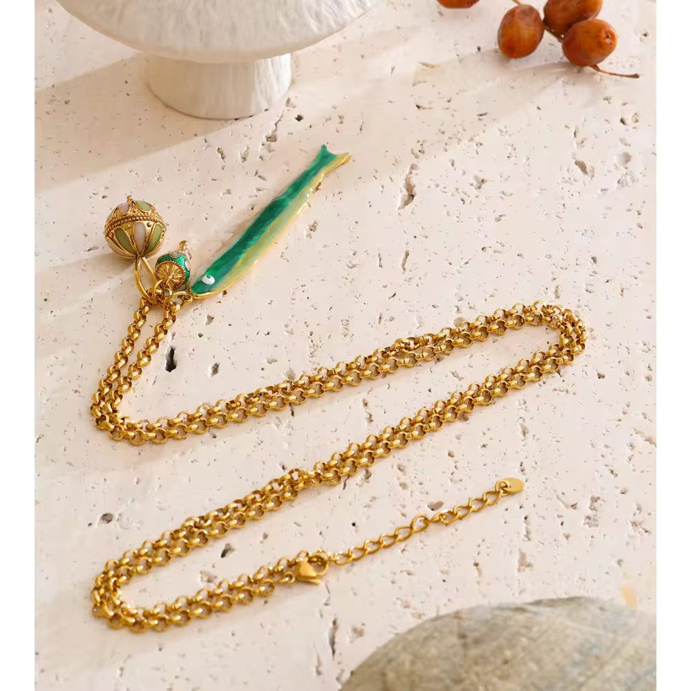 Aqua Muse Necklace