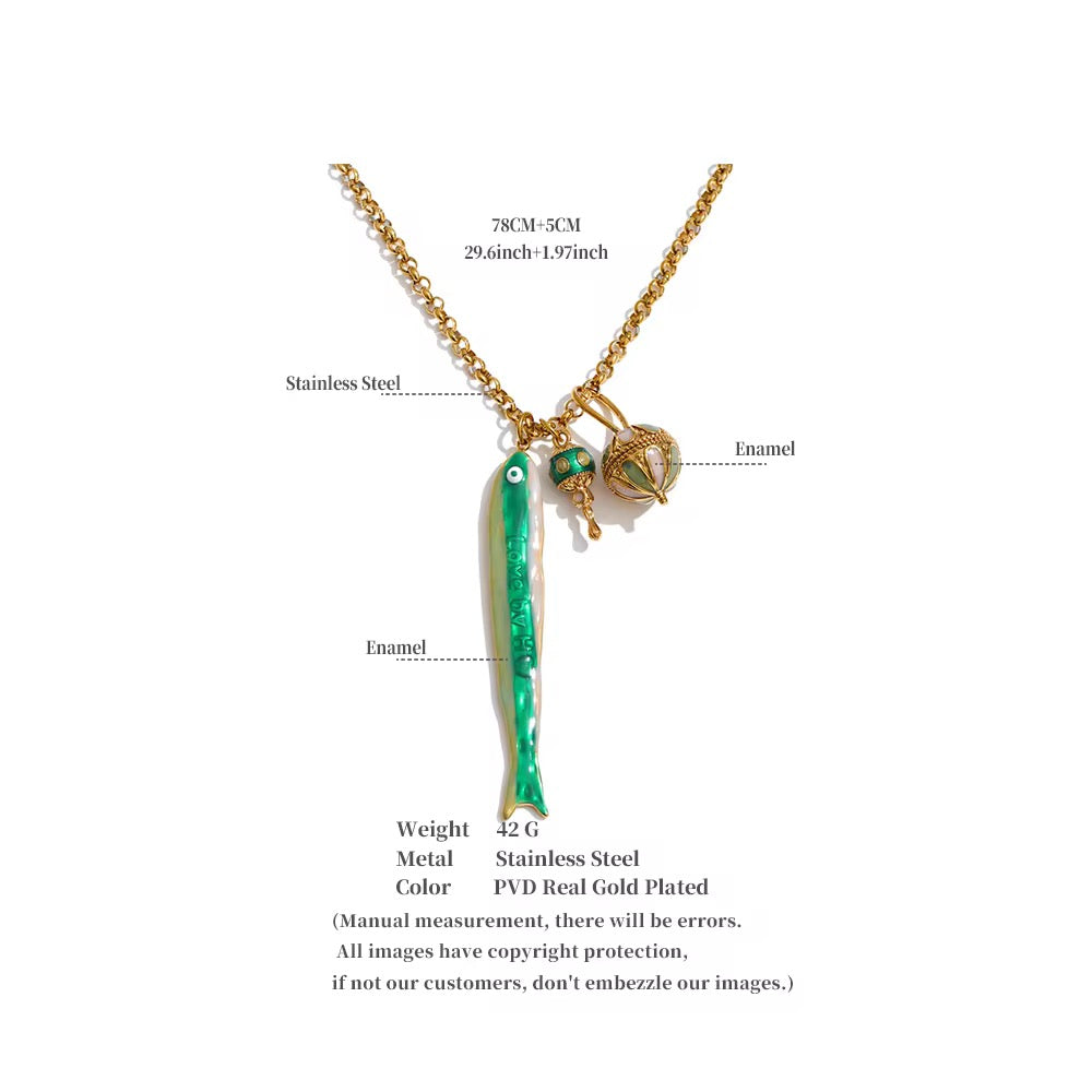 Aqua Muse Necklace