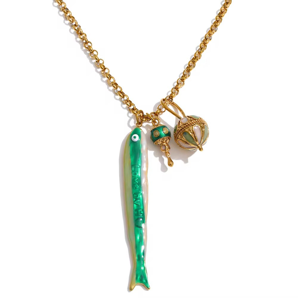 Aqua Muse Necklace