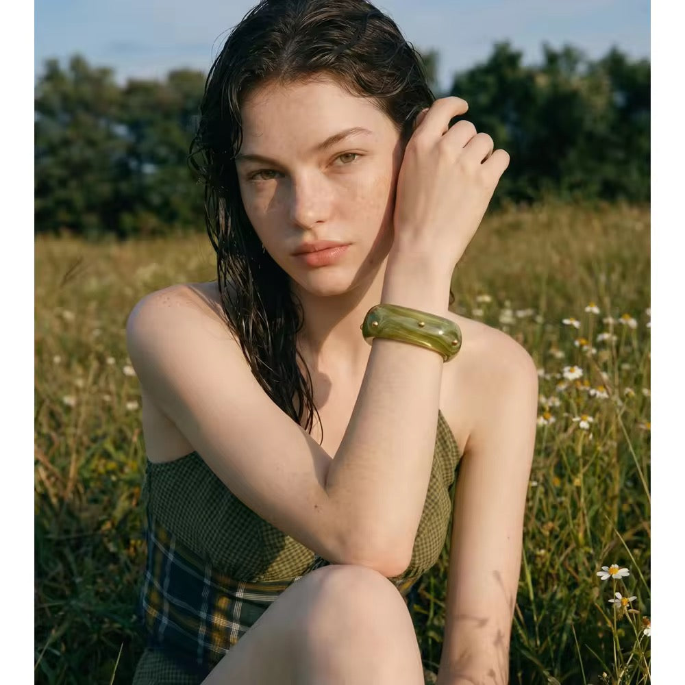 Verdelle Resin Bangle