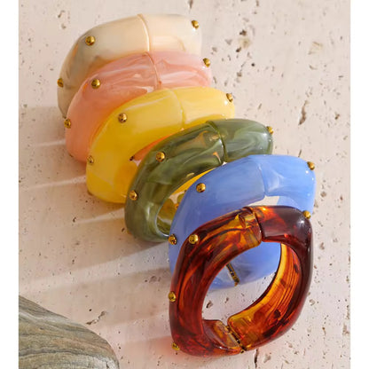 Verdelle Resin Bangle