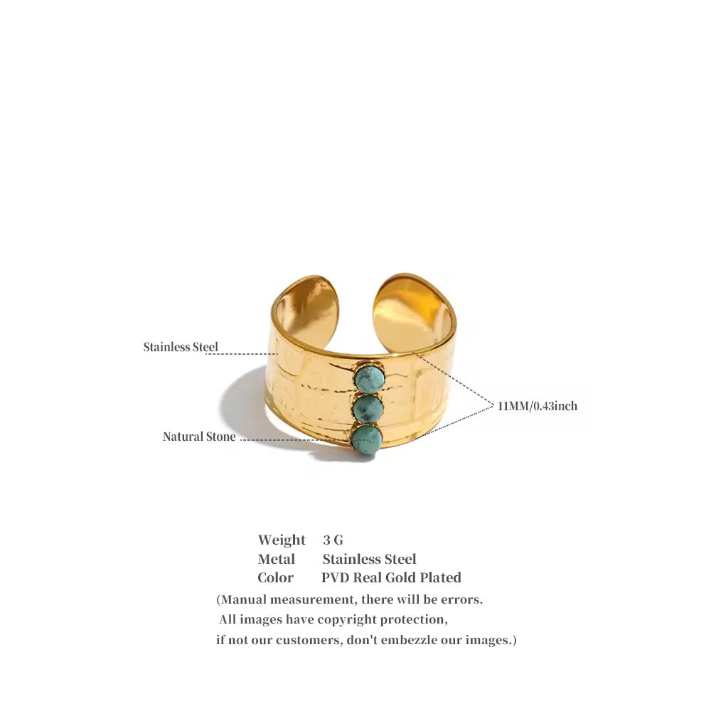 Turquoise Tide Ring