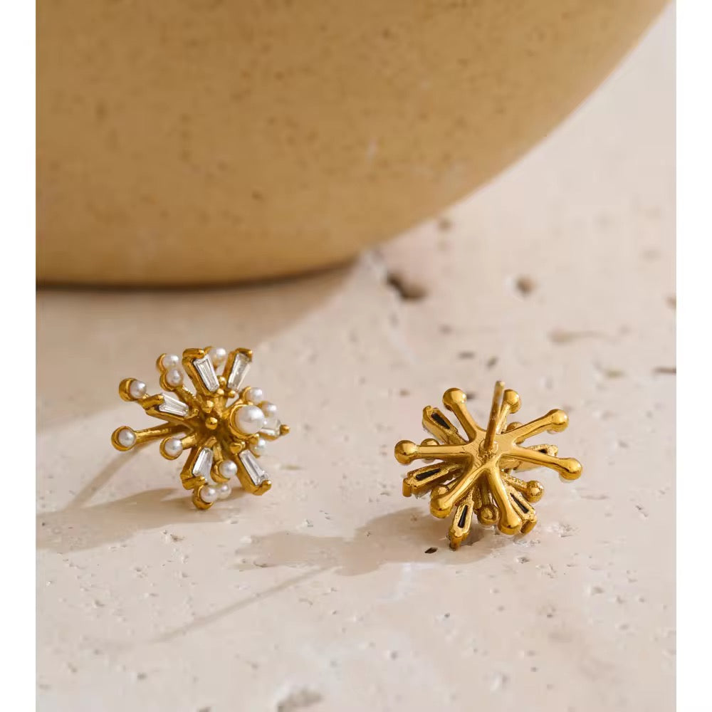 Celestia Bloom Stud Earrings