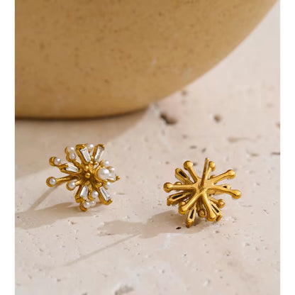 Celestia Bloom Stud Earrings