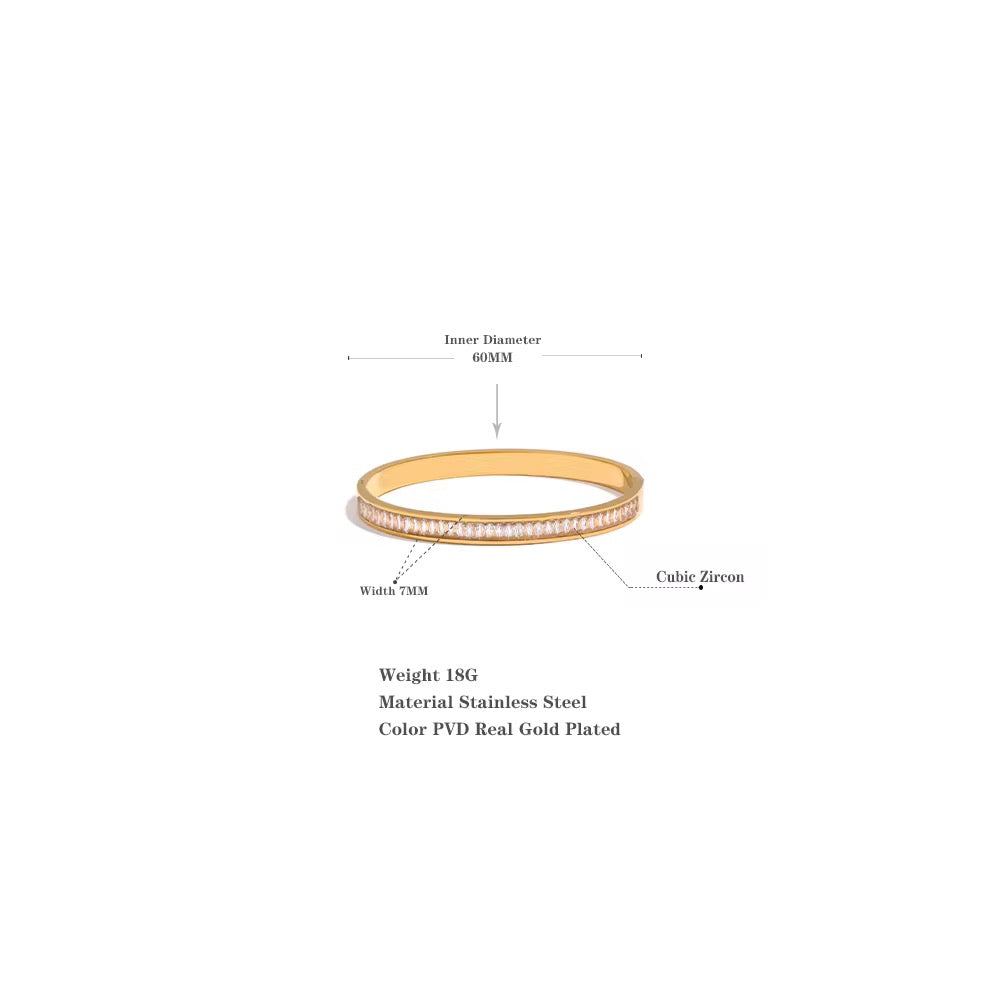 Lustre Line Bangle