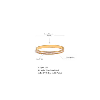 Lustre Line Bangle
