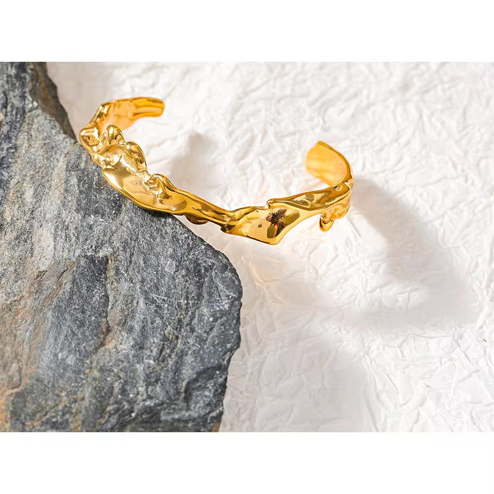 Auric Flow Cuff Bracelet