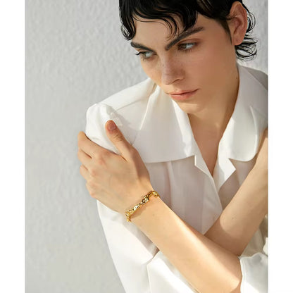Auric Flow Cuff Bracelet
