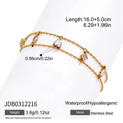 Roselle Crystal Bracelet