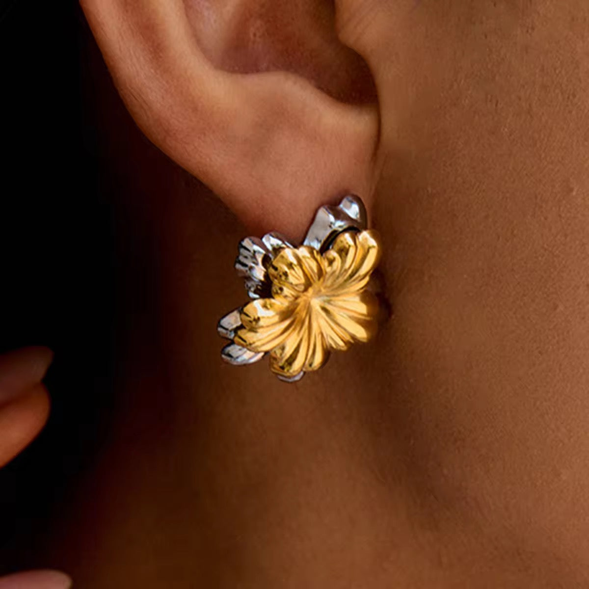 Virelle Flower Studs