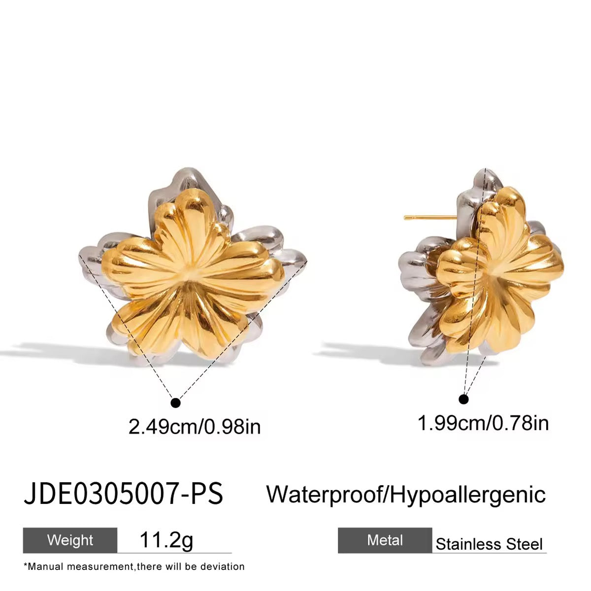 Virelle Flower Studs
