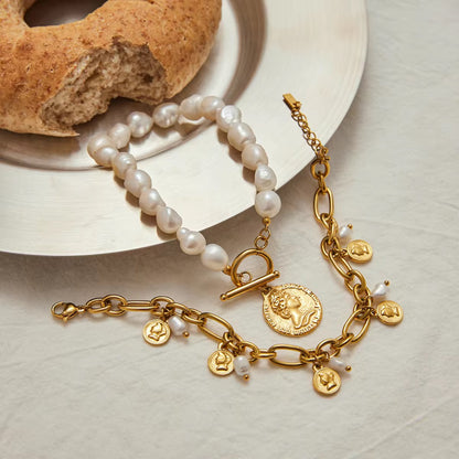 Aurelia Coin Charm Bracelet