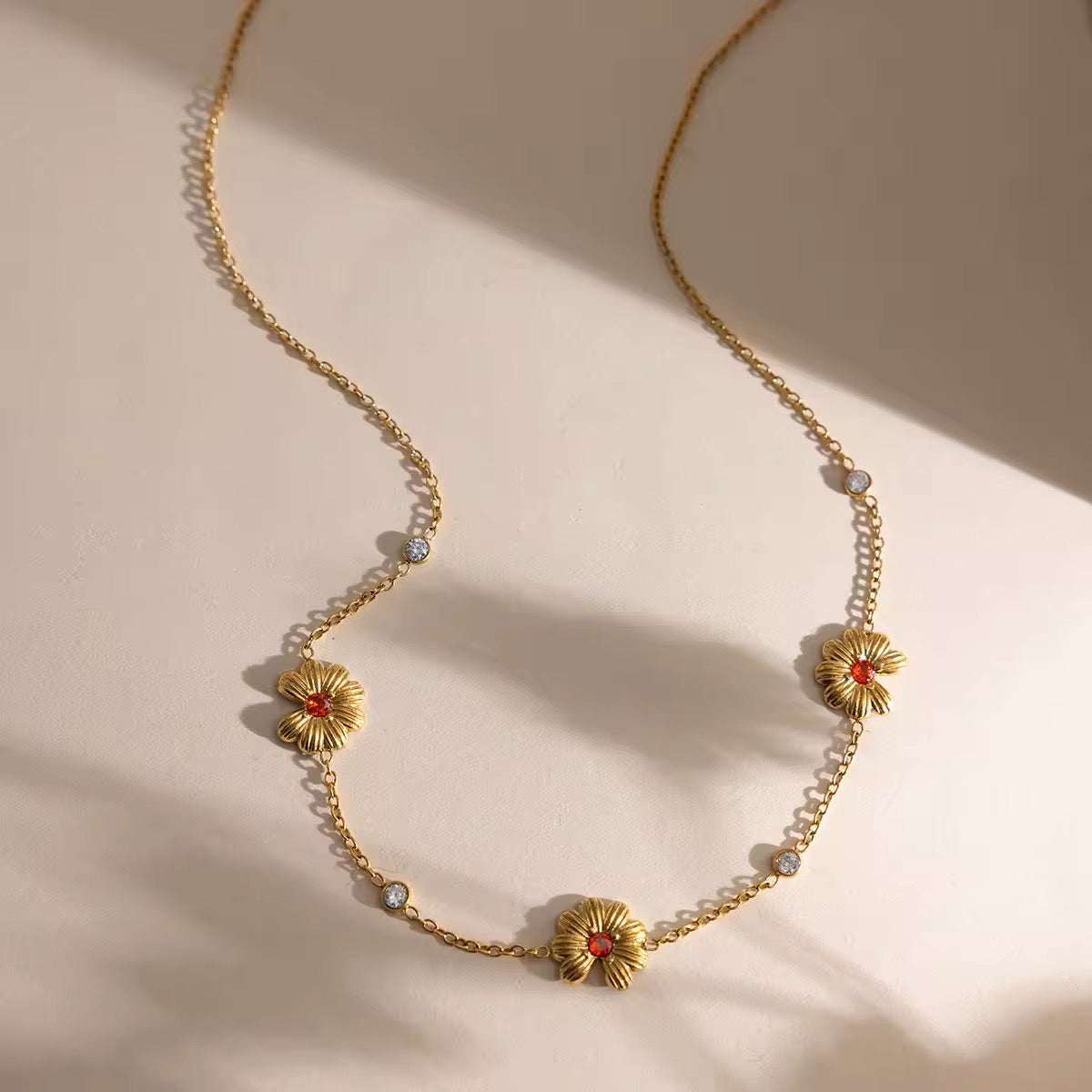 Roselle Bloom Necklace