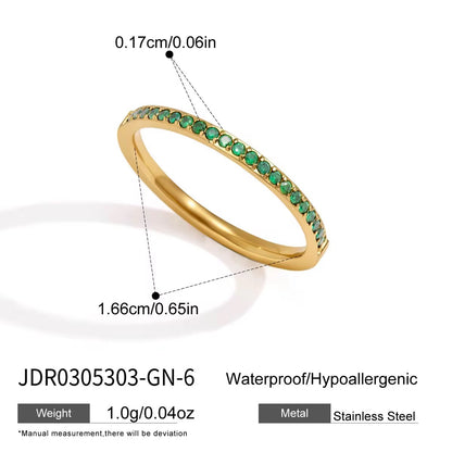 Aurora Rainbow Tennis Ring