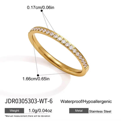 Aurora Rainbow Tennis Ring