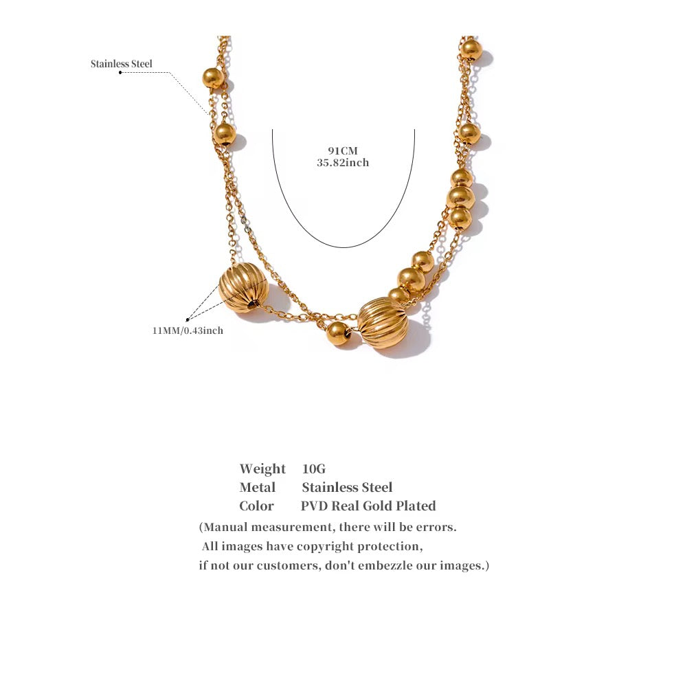 Solaris Orb Chain Necklace