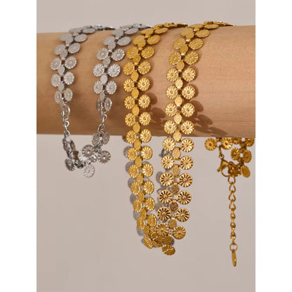 Helios Disc Choker Necklace