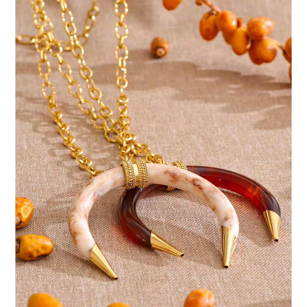 The Obsidian Flux Necklace