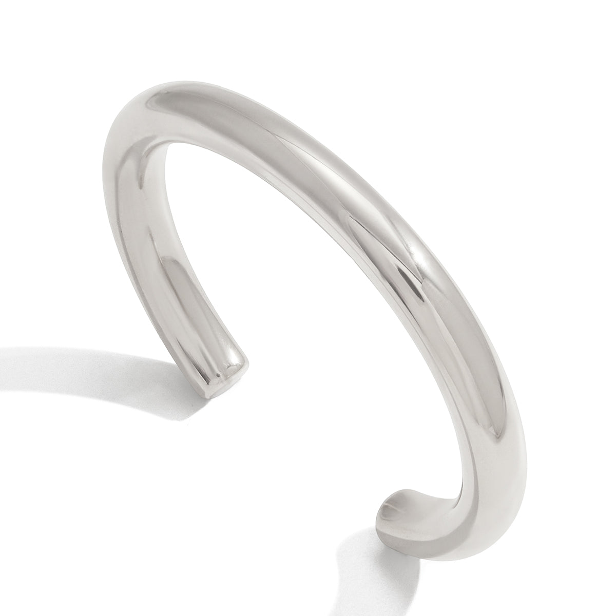 Horizon Sculptural Open Bangle