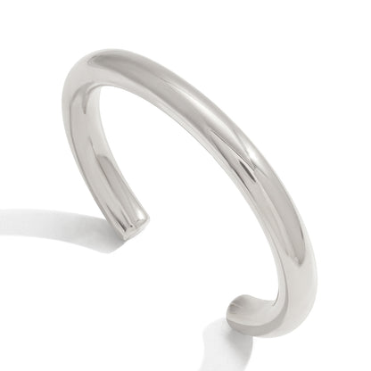 Horizon Sculptural Open Bangle