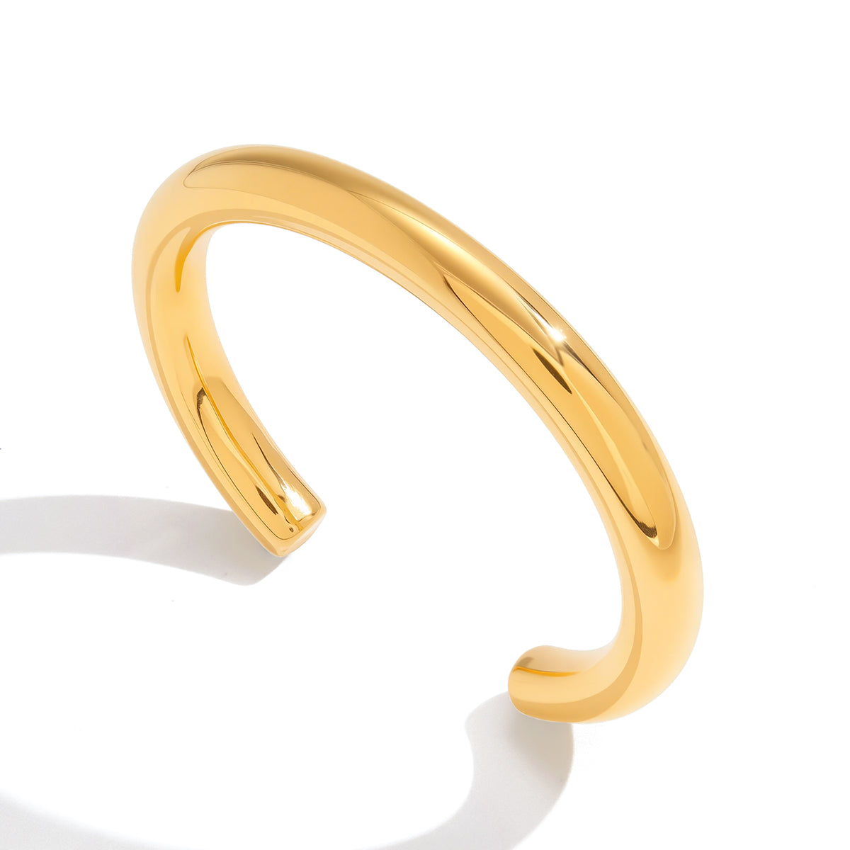 Lumina Bold Gold Open Bangle