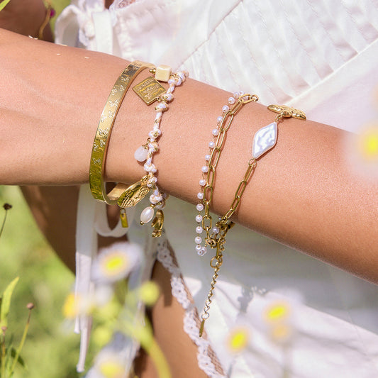 Braided Statement Heart Choker