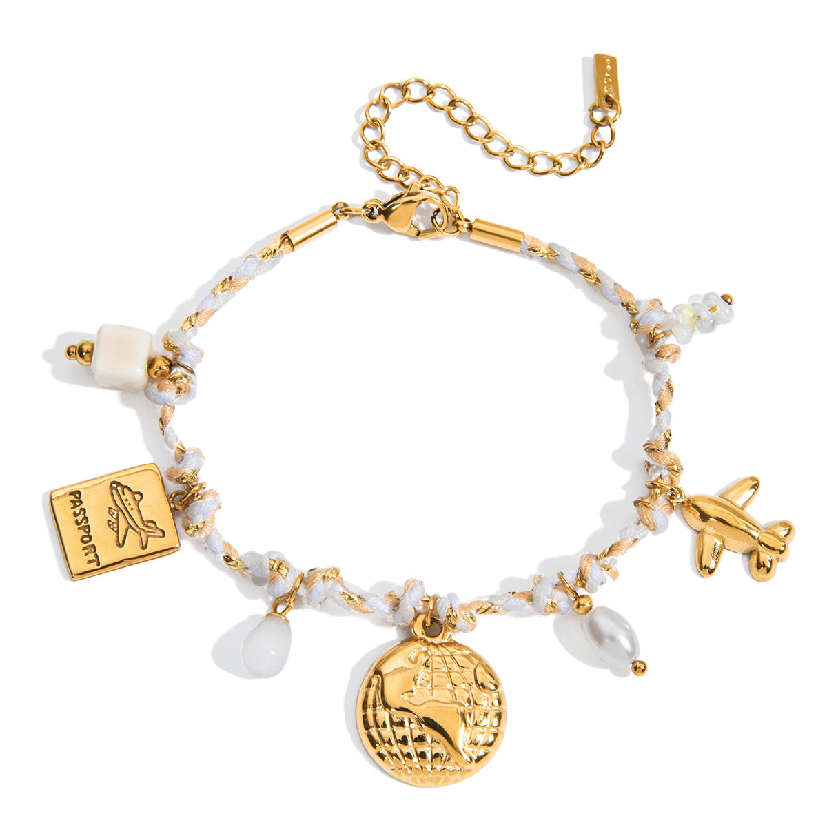 Braided Statement Heart Choker